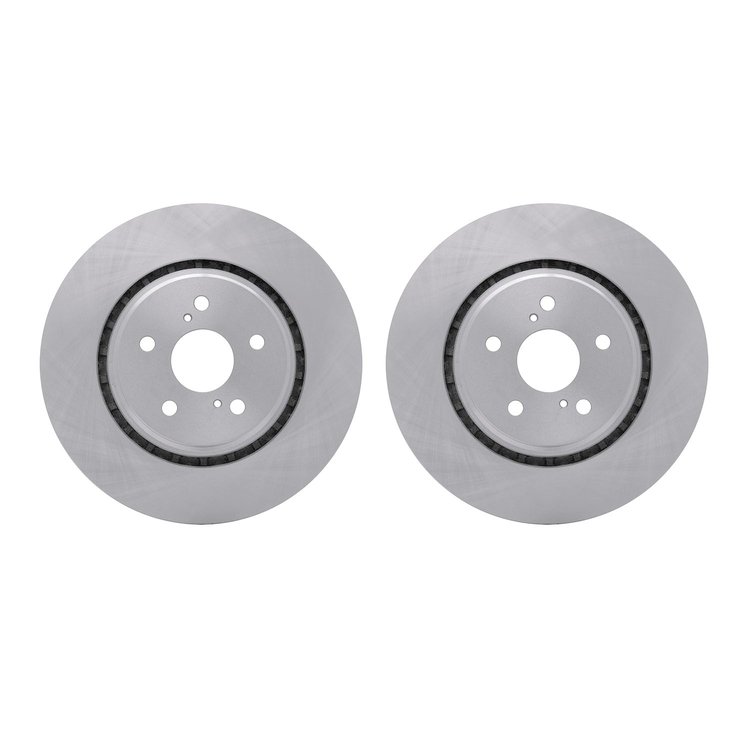 6002-75025 Brake Rotors, Fits Select Lexus/Toyota/Scion, Position: Front
