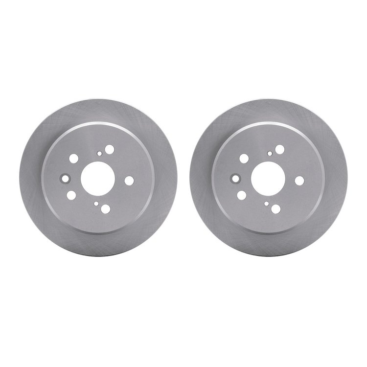 6002-76038 Brake Rotors, 1988-1991 Lexus/Toyota/Scion, Position: Rear