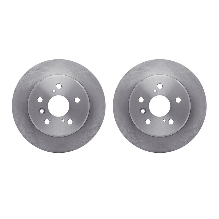 6002-76053 Brake Rotors, 1992-2003 Lexus/Toyota/Scion, Position: Rear