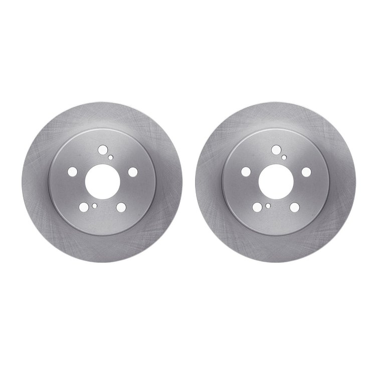 6002-76082 Brake Rotors, Fits Select Multiple Makes/Models, Position: Rear