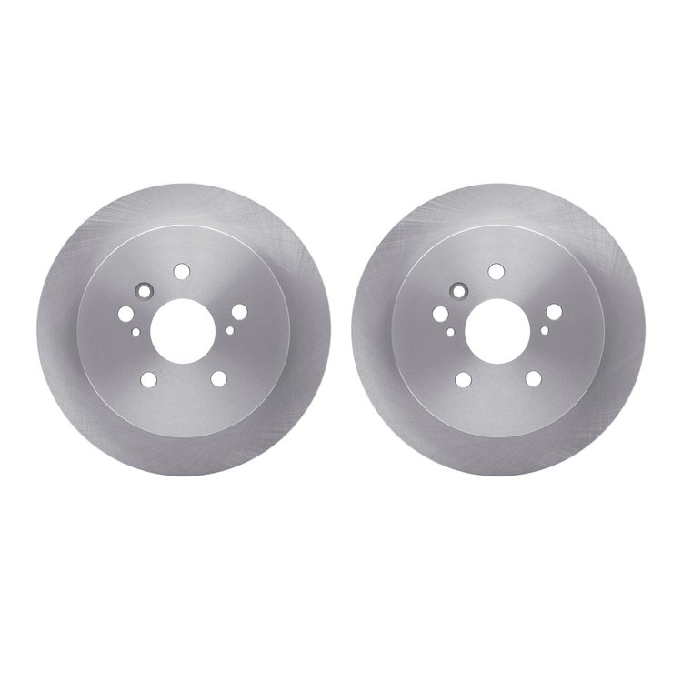 6002-76085 Brake Rotors, 2009-2015 Lexus/Toyota/Scion, Position: Rear
