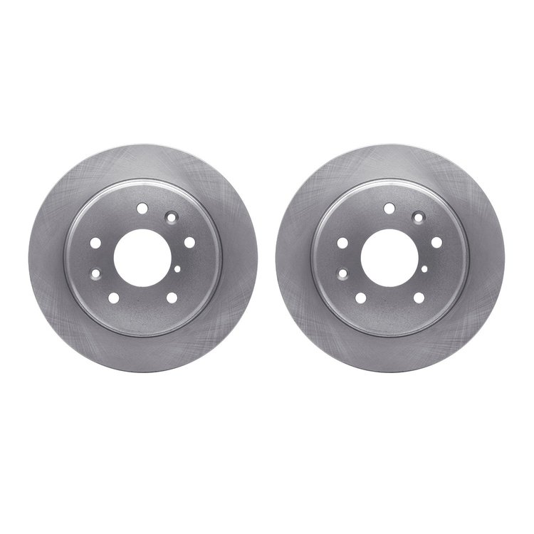 6002-80015 Brake Rotors, 1986-1991 Ford/Lincoln/Mercury/Mazda, Position: Rear