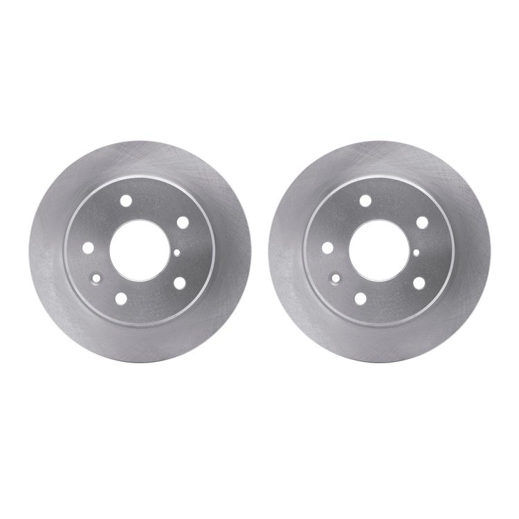 6002-80024 Brake Rotors, 1989-1991 Ford/Lincoln/Mercury/Mazda, Position: Rear
