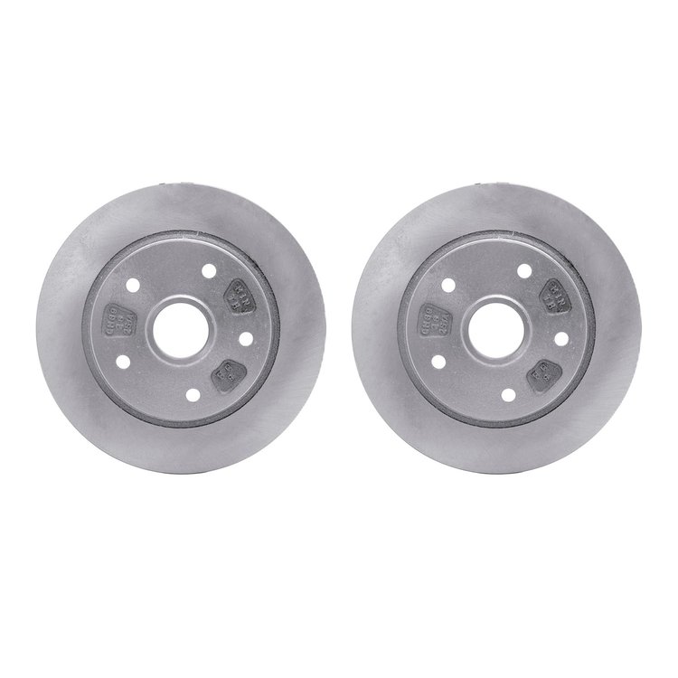 6002-80025 Brake Rotors, 1988-1989 Ford/Lincoln/Mercury/Mazda, Position: Rear