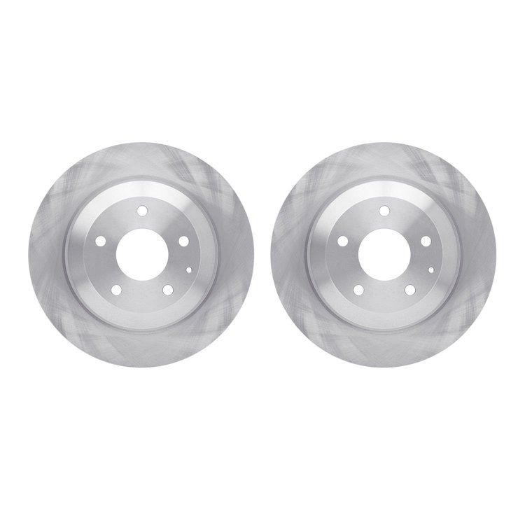 6002-80070 Brake Rotors, 2013-2018 Ford/Lincoln/Mercury/Mazda, Position: Rear