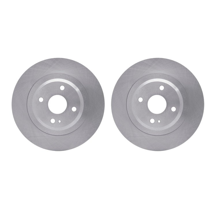 6002-80072 Brake Rotors, Fits Select Multiple Makes/Models, Position: Rear