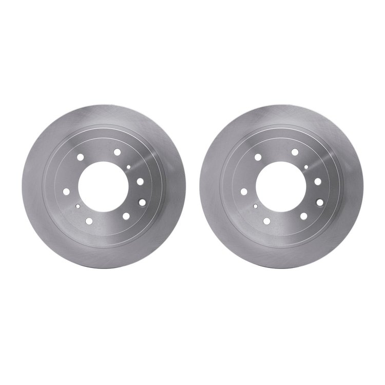 6002-92045 Brake Rotors, 2008-2014 Mitsubishi, Position: Rear