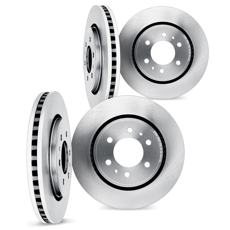 6004-40032 Brake Rotors, Fits Select Multiple Makes/Models, Position: Front and Rear