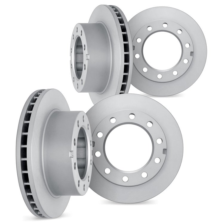 6004-54730 Brake Rotors, Fits Select Multiple Makes/Models, Position: Front and Rear