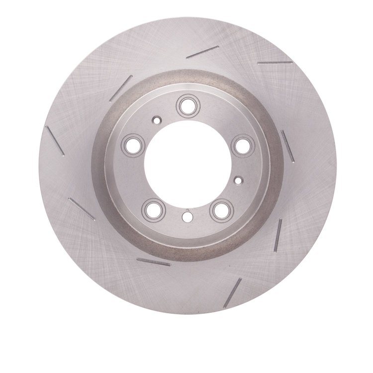 610-02047D Slotted Brake Rotor, 2010-2016 Porsche, Position: Rear Left
