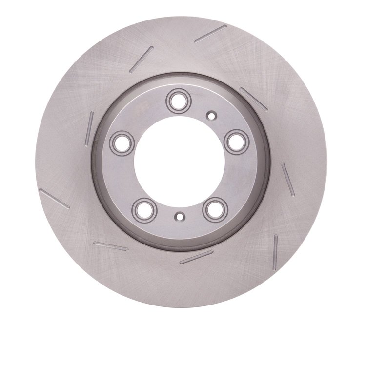 610-02066D Slotted Brake Rotor, 2010-2020 Porsche, Position: Rear Right