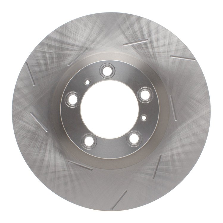 610-02084D Slotted Brake Rotor, 2014-2020 Porsche, Position: Left Front