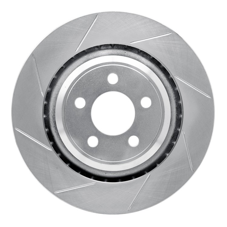610-39020 Slotted Brake Rotor, Fits Select Mopar, Position: Rear