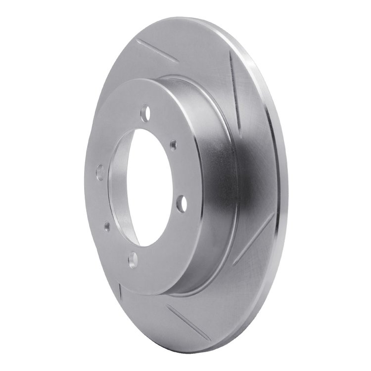 611-27027R Slotted Brake Rotor [Silver], 2000-2007 Multiple Makes/Models, Position: Rear Right