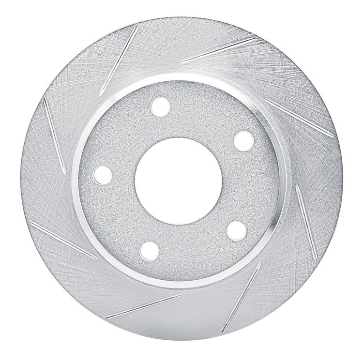 611-40105L Slotted Brake Rotor [Silver], 2005-2010 Multiple Makes/Models, Position: Front Left