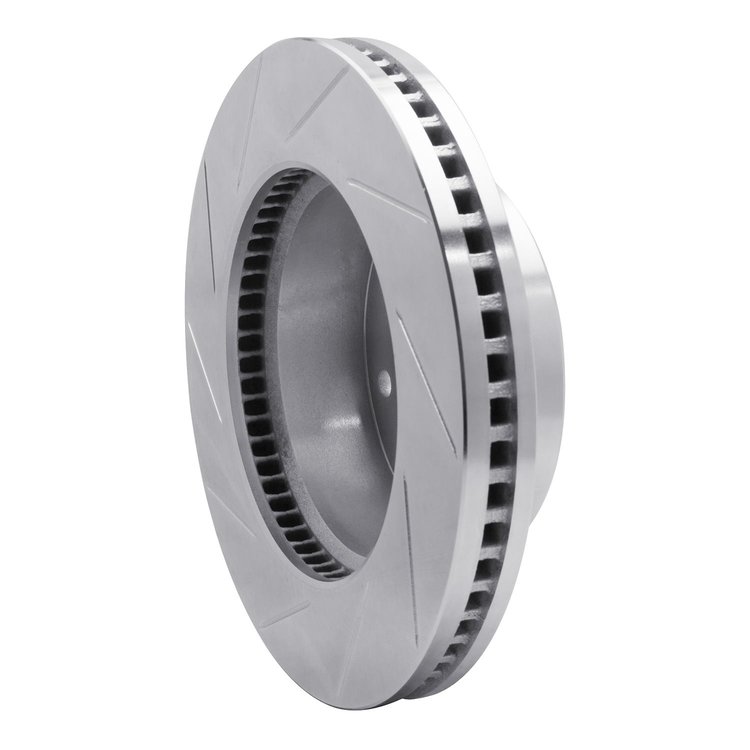 611-40110R Slotted Brake Rotor [Silver], Fits Select Mopar, Position: Front Right