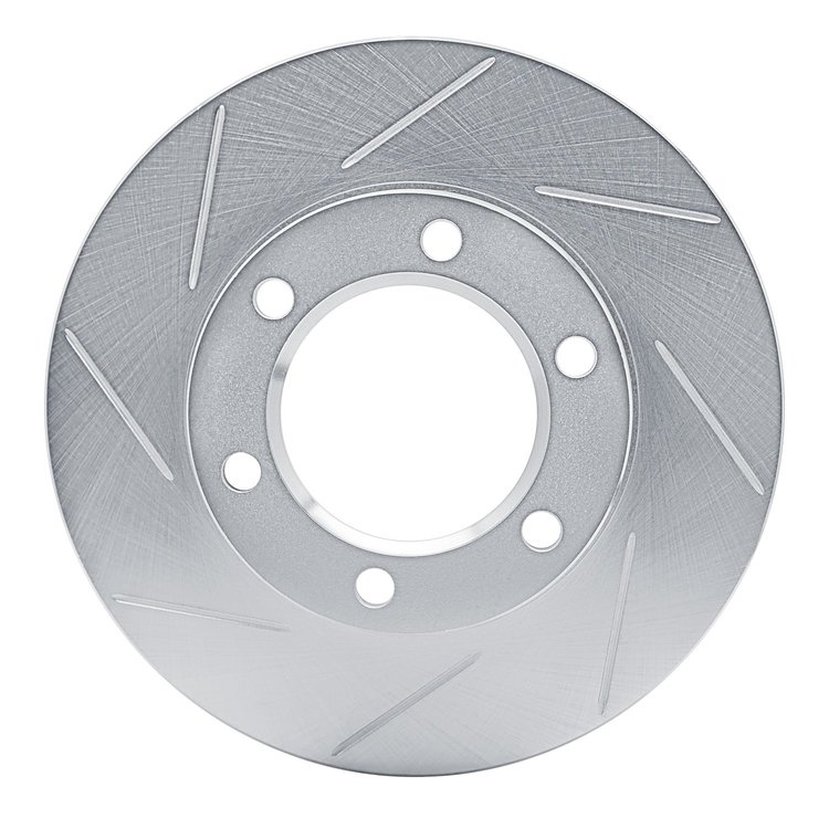 611-42031L Slotted Brake Rotor [Silver], 1971-1991 Multiple Makes/Models, Position: Front Left