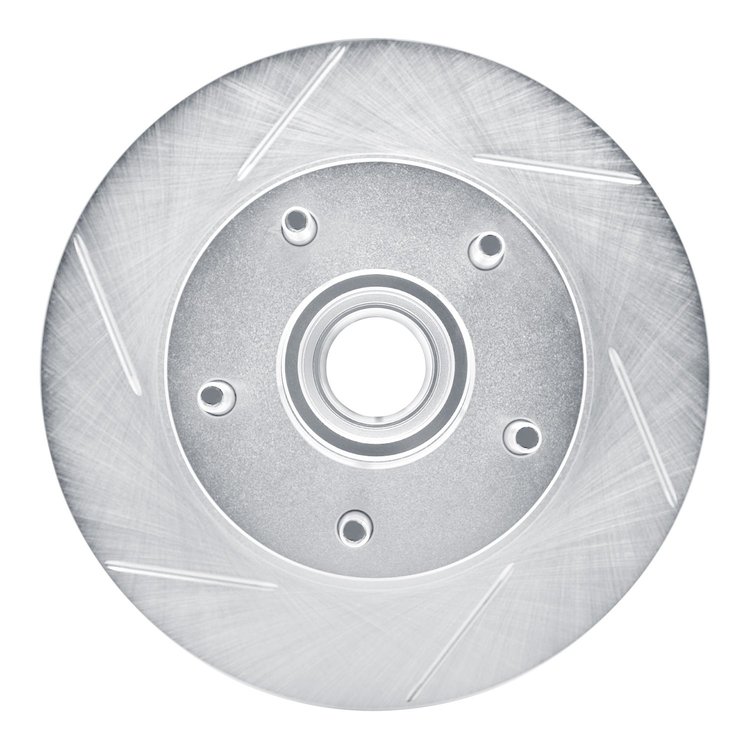 611-47007L Slotted Brake Rotor [Silver], 1978-1978 GM, Position: Front Left