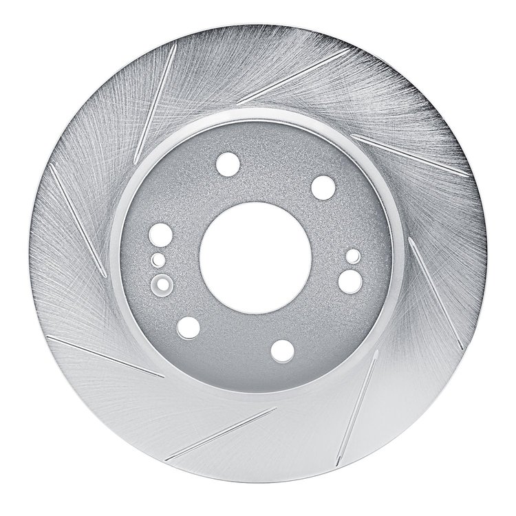 611-47080L Slotted Brake Rotor [Silver], 2019-2021 GM, Position: Front Left