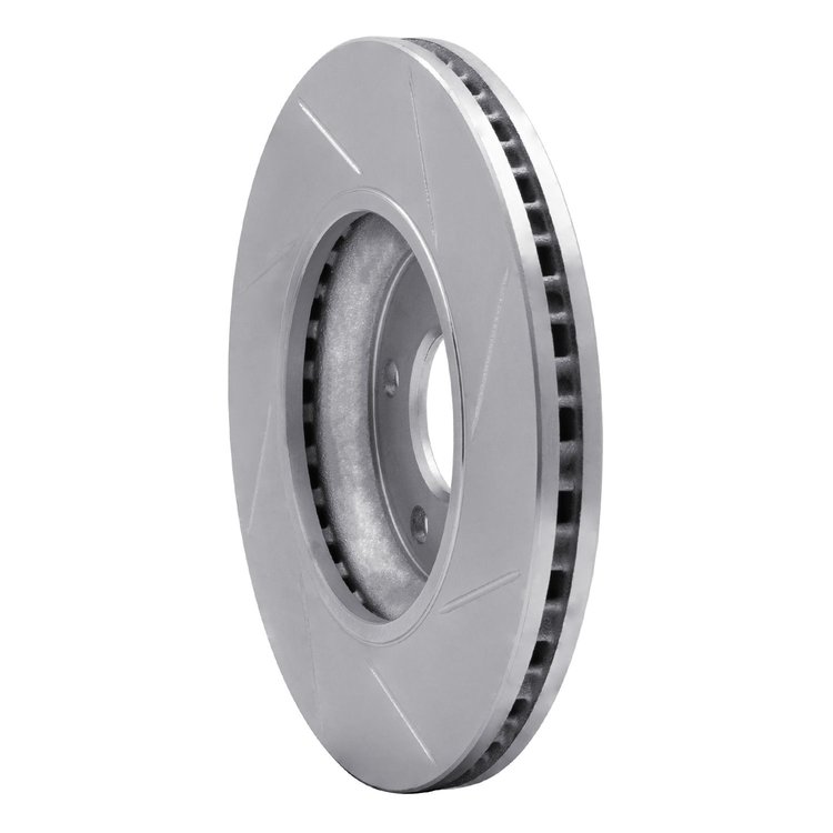 611-53003L Slotted Brake Rotor [Silver], 2004-2012 GM, Position: Front Left
