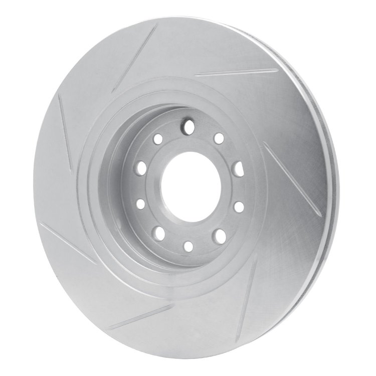 611-54052R Slotted Brake Rotor [Silver], 2005-2009 Ford/Lincoln/Mercury/Mazda, Position: Front Right