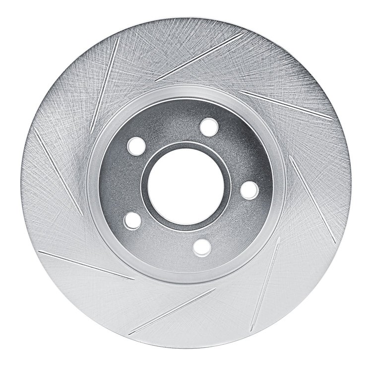 611-54069L Slotted Brake Rotor [Silver], 2004-2019 Multiple Makes/Models, Position: Front Left
