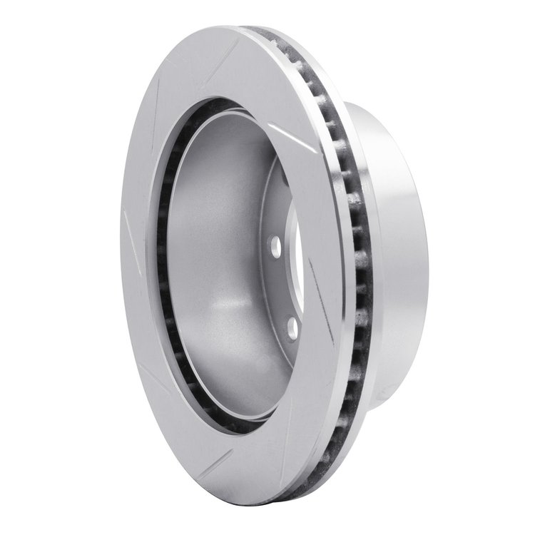 611-54167R Slotted Brake Rotor [Silver], 1999-2007 Ford/Lincoln/Mercury/Mazda, Position: Rear Right