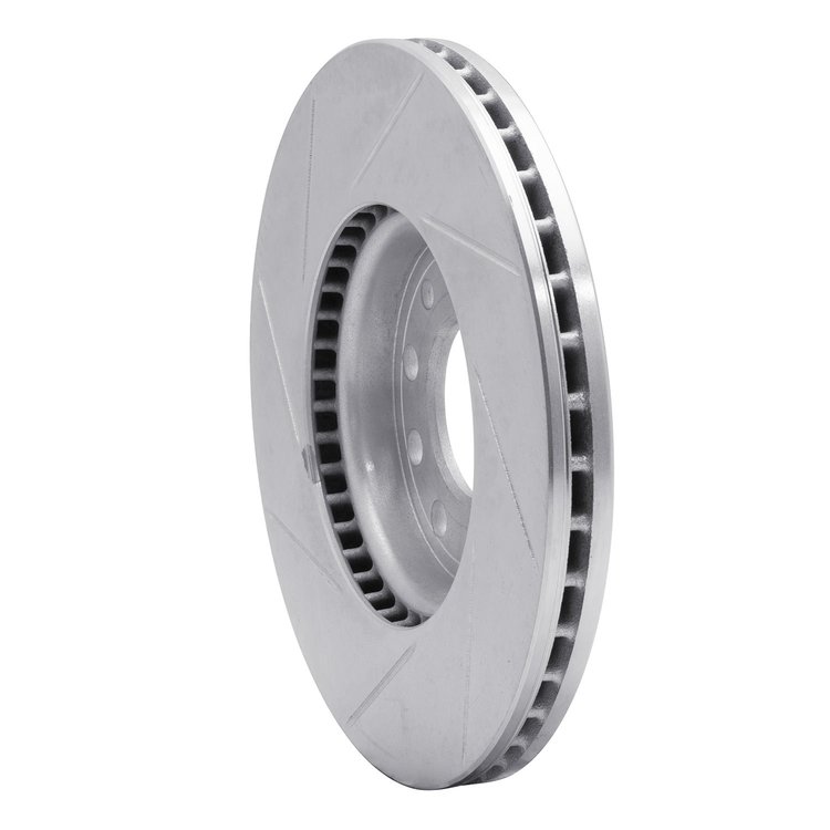 611-65015R Slotted Brake Rotor [Silver], 2003-2011 GM, Position: Front Right