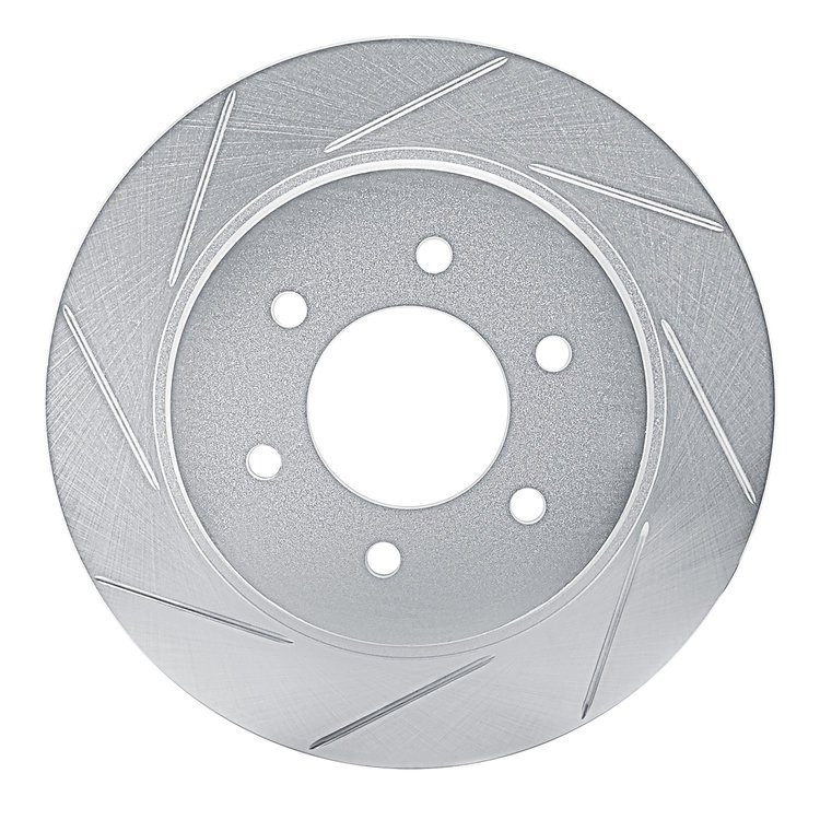 611-67108L Slotted Brake Rotor [Silver], 2016-2021 Infiniti/Nissan, Position: Front Left