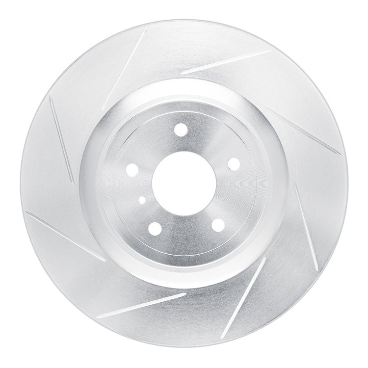 611-68012L Slotted Brake Rotor [Silver], 2008-2021 Infiniti/Nissan, Position: Front Left