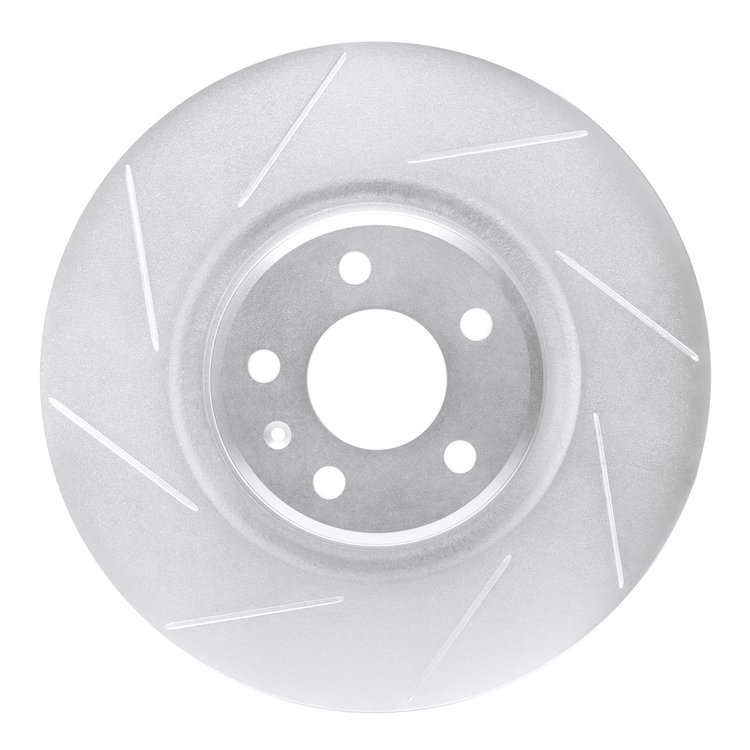 611-73067L Slotted Brake Rotor [Silver], 2012-2020 Multiple Makes/Models, Position: Front Left