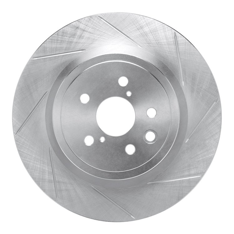 611-75039D Slotted Brake Rotor [Silver], 2015-2021 Lexus/Toyota/Scion, Position: Rear Right