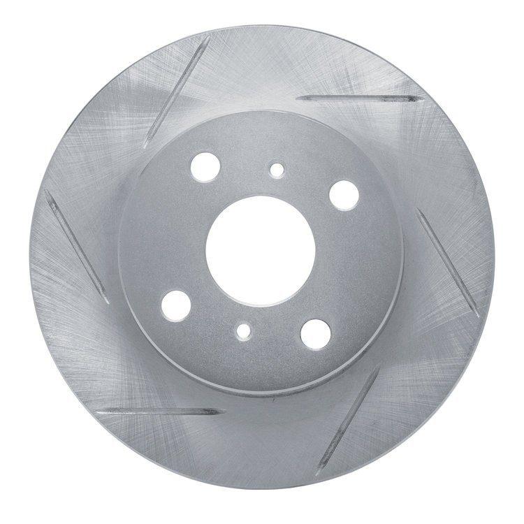 611-76022L Slotted Brake Rotor [Silver], 1984-1988 Multiple Makes/Models, Position: Front Left