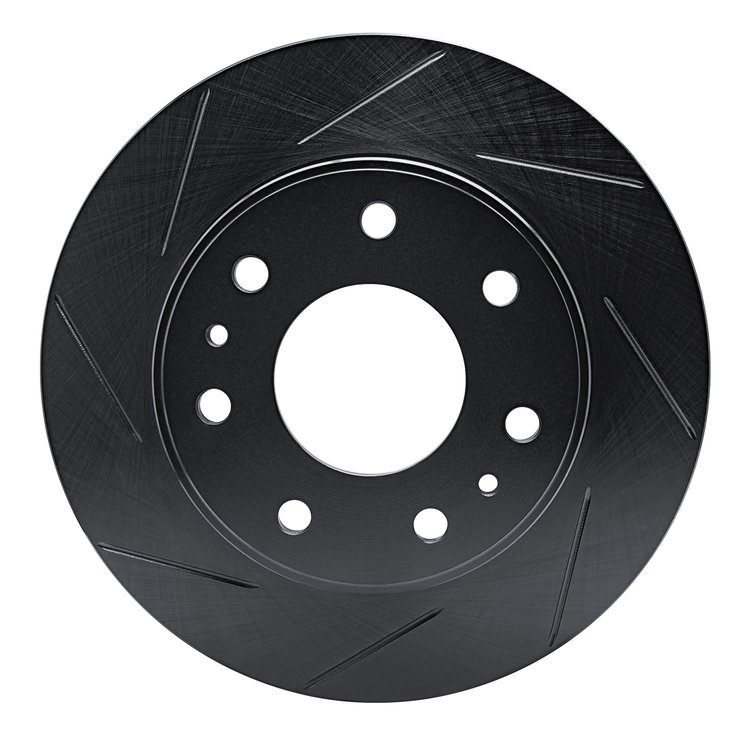 613-54216L Slotted Brake Rotor [Black], 2009-2009 Ford/Lincoln/Mercury/Mazda, Position: Front Left
