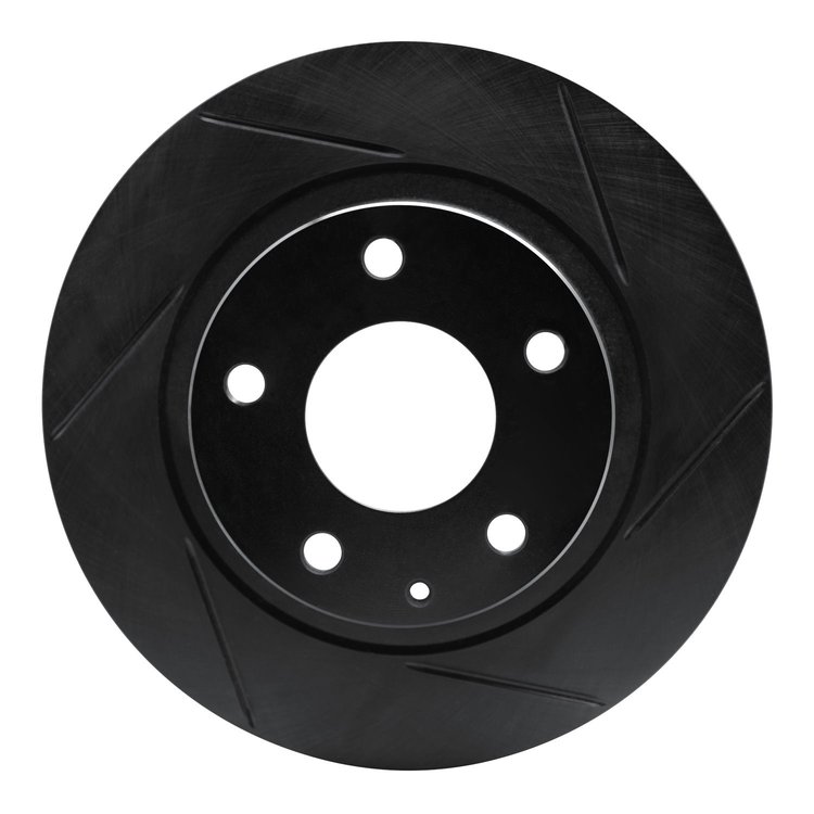 613-80051R Slotted Brake Rotor [Black], 2014-2021 Ford/Lincoln/Mercury/Mazda, Position: Rear Right