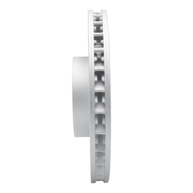 614-02057D GEOSPEC Slotted Rotor [Coated], 2010-2013 Porsche, Position: Left Front