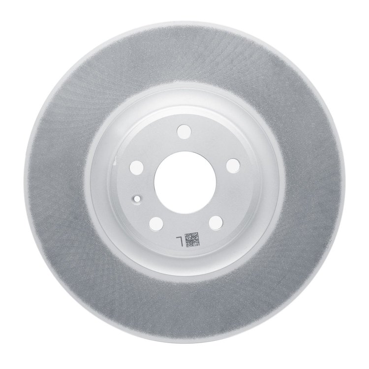 614-02101D GEOSPEC Slotted Rotor [Coated], 2015-2021 Porsche, Position: Left Front