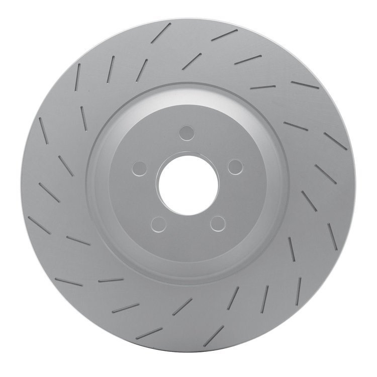 614-40036 GEOSPEC Slotted Rotor [Coated], Fits Select Mopar, Position: Front