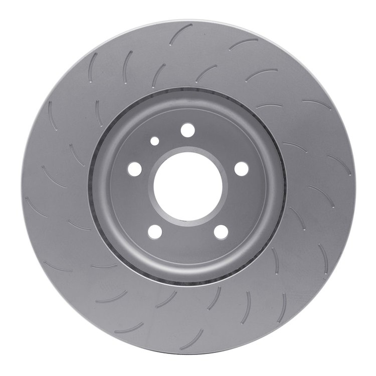 614-46055D GEOSPEC Slotted Rotor [Coated], 2016-2019 GM, Position: Left Front