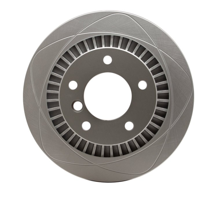 614-63137 GEOSPEC Slotted Rotor [Coated], 2005-2011 Mercedes-Benz, Position: Rear