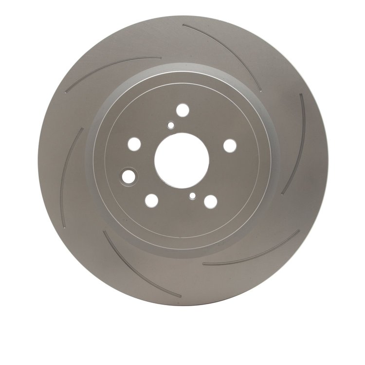 614-75039D GEOSPEC Slotted Rotor [Coated], Fits Select Lexus/Toyota/Scion, Position: Rear Right