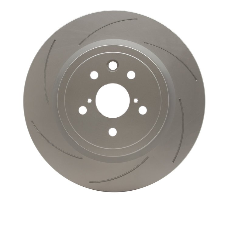 614-75040D GEOSPEC Slotted Rotor [Coated], Fits Select Lexus/Toyota/Scion, Position: Rear Left