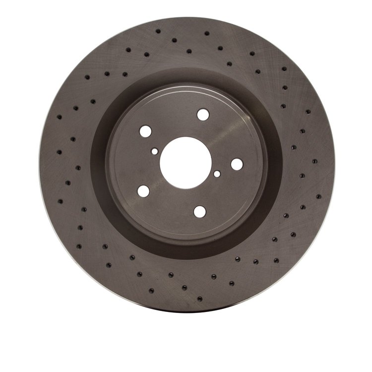 620-13041 Drilled Brake Rotor, 2018-2021 Subaru, Position: Front