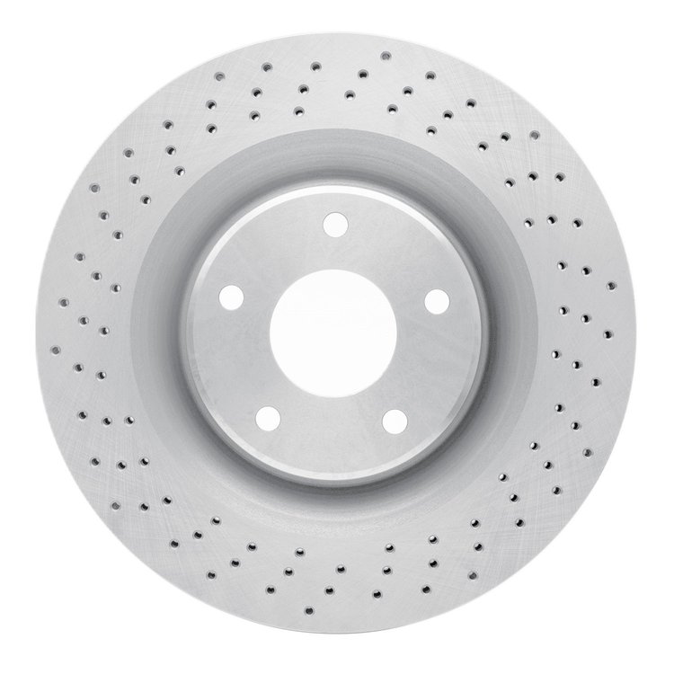 620-46019 Drilled Brake Rotor, 2005-2013 GM, Position: Front