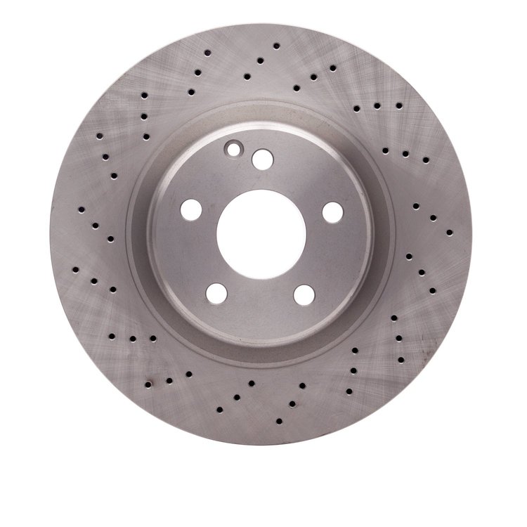 620-63033 Drilled Brake Rotor, 2000-2003 Mercedes-Benz, Position: Front