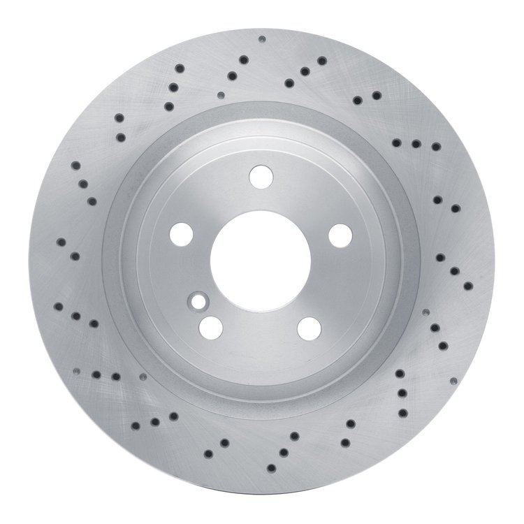 620-63102 Drilled Brake Rotor, 2013-2020 Mercedes-Benz, Position: Rear