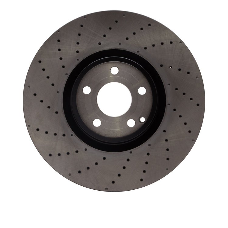 620-63103 Drilled Brake Rotor, 2013-2020 Mercedes-Benz, Position: Front