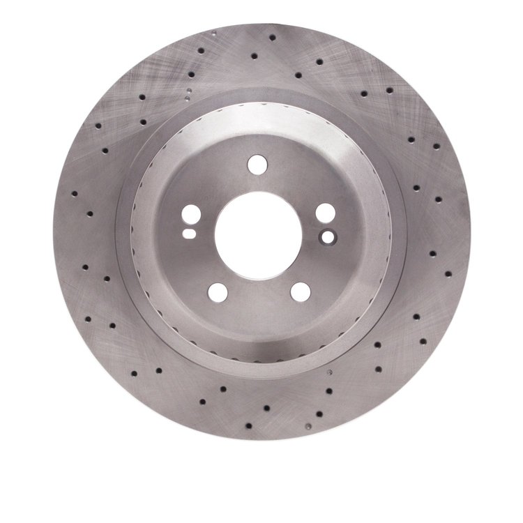 620-63113 Drilled Brake Rotor, 2014-2021 Mercedes-Benz, Position: Rear