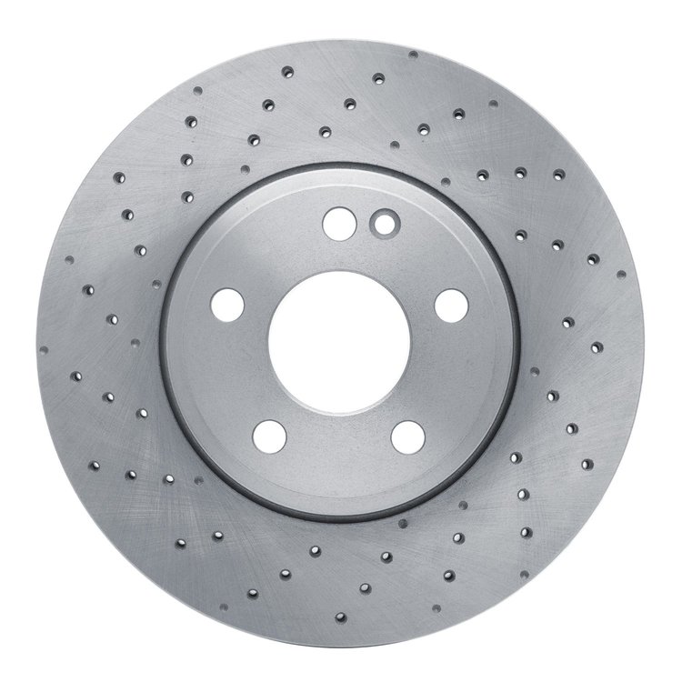620-63120 Drilled Brake Rotor, 2012-2017 Mercedes-Benz, Position: Front
