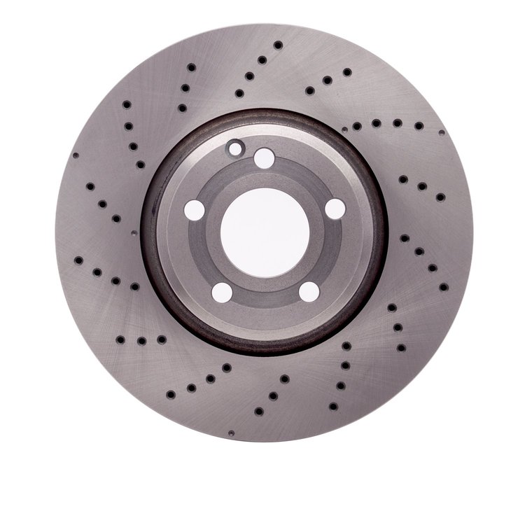 620-63121 Drilled Brake Rotor, 2015-2017 Mercedes-Benz, Position: Front